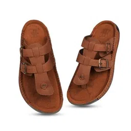 ezok Men Sandals with Leather upper image 5