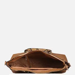 allen solly Women Brand Print Structured Messenger Bag image 5