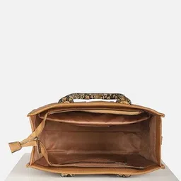 allen solly Women Snake Skin Structured Messenger Bag image 5