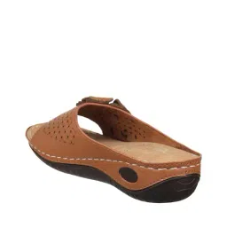 xe looks Women Flat Sandals with Faux Leather Upper image 5