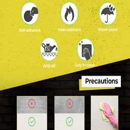 Univocean Beige & White Butterfly Self Adhesive Waterproof Removable 3D Wallpaper image 3