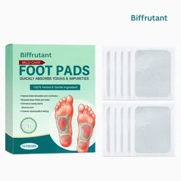 BIFRRUTANT Ginger Footpatch Gentle Cleansing Ginger Foot Pads Relax Body Detox-picture-40