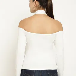 BAESD Off-Shoulder Fitted Top image 5