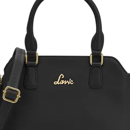 Lavie Women Solid Structured Leather Handheld Bag image 3