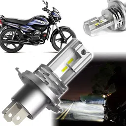 auto pearl H4 HS1 Bulbs Hi-Lo Beam, 900% Brighter 33000LM, 30000 Hrs for Splendor NXG Headlight Motorbike LED for Hero (12 V, 45 W)-picture-12