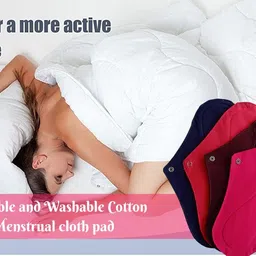 nilamagal Washable & Reusable Leak Proof Panty Liner (Size length-290mm) Pantyliner image 3