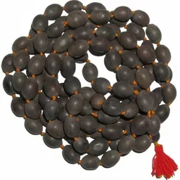 lotus rise Kamal Gatta Mala with 108 Lotus Seed KamalGatta Japa Mala Rosary Beads Pooja Beeds Wood Chain Beads Wood Chain-picture-13