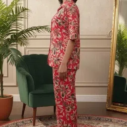 royal fashion Shirt Pant Co-ords Set image 3