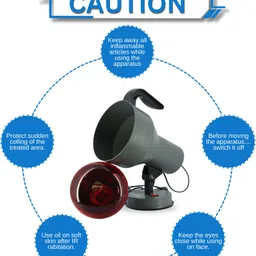 hcg healthcure generation ir 03 lamp for pain reliever and clinic use Table Lamp image 3