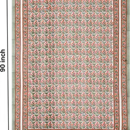 blocks of india Floral 6 Seater Table Cover image 5
