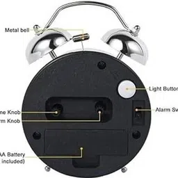 craftden Analog White Clock image 2