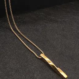 Designs & You Men Gold-Plated Stainless Steel Contemporary Pendant-picture-40