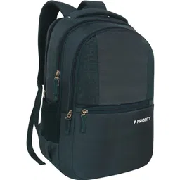 Priority Unisex Solid Laptop Backpack image 2