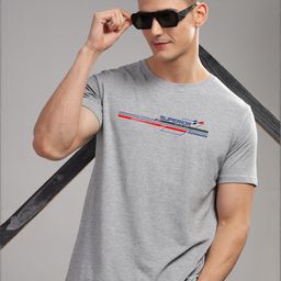 ADRO Men Grey Melange Tshirts-picture-9