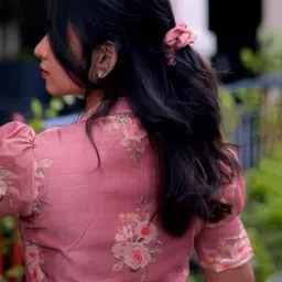 Moda Rapido Women Chanderi Silk Kurta image 3