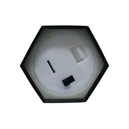 Extreme Karigari Black 2 Pieces Lantern Textured Candle Holder With Led image 5