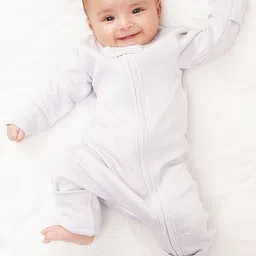 YK Infant Girls Two Way Zipper Romper image 1