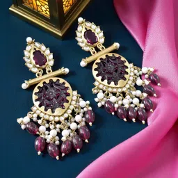 MEIRA JEWELLERY Geometric Drop Earrings image 3