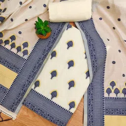 Rangtulika Ethnic Motifs Woven Design Unstitched Dress Material-image-60