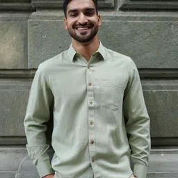 Earthy Route Spread Collar Comfort Casual Shirt-picture-23