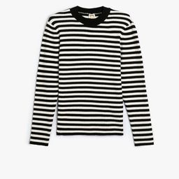 Koton Girls Striped Pullover-picture-36