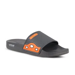 WELCOME Men Colourblocked Lightweight & Comfortable Sliders-image-87