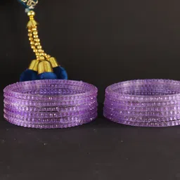 LAVAZZA Set Of 12 Crystal Stone-Studded Bangles image 5