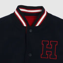 Tommy Hilfiger Boys Colourblocked Varsity Jacket image 2