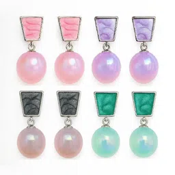 Lovansh Set Of 7 Contemporary Drop Earrings image 2