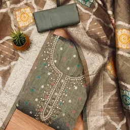 Maroosh Embellished Unstitched Dress Material-picture-17