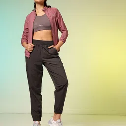 HRX by Hrithik Roshan Mock Collar Training Sporty Jacket image 2