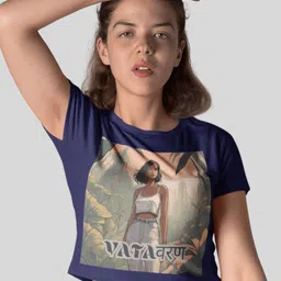 Tee Fusion Women Printed Slim Fit T-shirt-picture-17