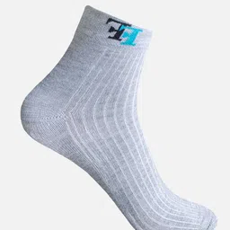 FIMS Men Pack Of 2 Striped Ankle Length Socks image 4
