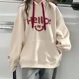 LULU & SKY Girls Printed Hooded Sweatshirt image 2