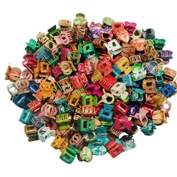 BARAKATH Pack Of 24 Girls Small Plastic Hair Claw Clip-picture-17