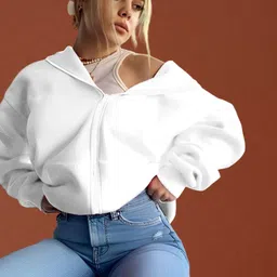 SZN Women Fleece Open Front Jacket-picture-16