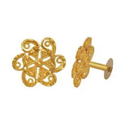 DZINETRENDZ Floral Studs Earrings image 3