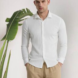 Moda Rapido Men Polyester Casual Shirts-picture-18