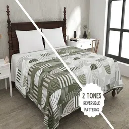 Myntra Elegant Homes Multi 180 GSM Ethnic Motifs Cotton AC Room Double Bed Dohar-image-65