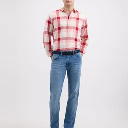 Pepe Jeans Men Spread Collar Tartan Checked Cotton Casual Shirt image 5