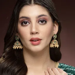 ADIVA Floral Studs Earrings image 4