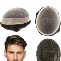 VIEWS Men Wavy Clip-In Locks Hair Extension-image-30