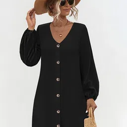 StyleCast x Revolte Shirt Midi Dress-picture-16