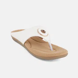 CORSICA Women Open Toe Flats with Buckles-image-7