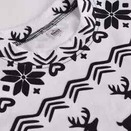 ALANTA Unisex Kids Printed T-shirt with Pyjamas image 5