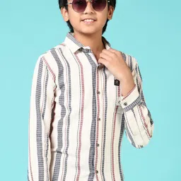V-Mart Boys Opaque Striped Casual Shirt-picture-47