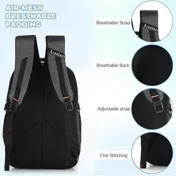 Luzian Men Yoke-Style Padded Backpack image 4