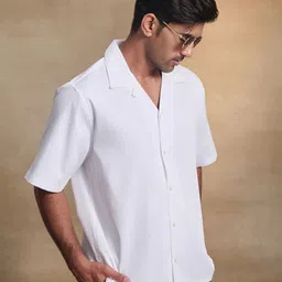 Uncluttered Closet Relaxed Fit Spread Collar Shirt-image-74