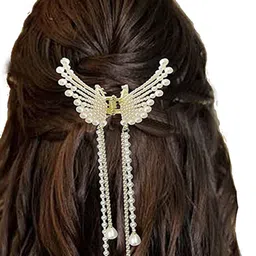 SHREEWATCHES Women Set of 2 Embellished Claw Clip image 3