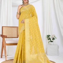 Ishin Woven Design Zari Tissue Banarasi Saree-picture-39